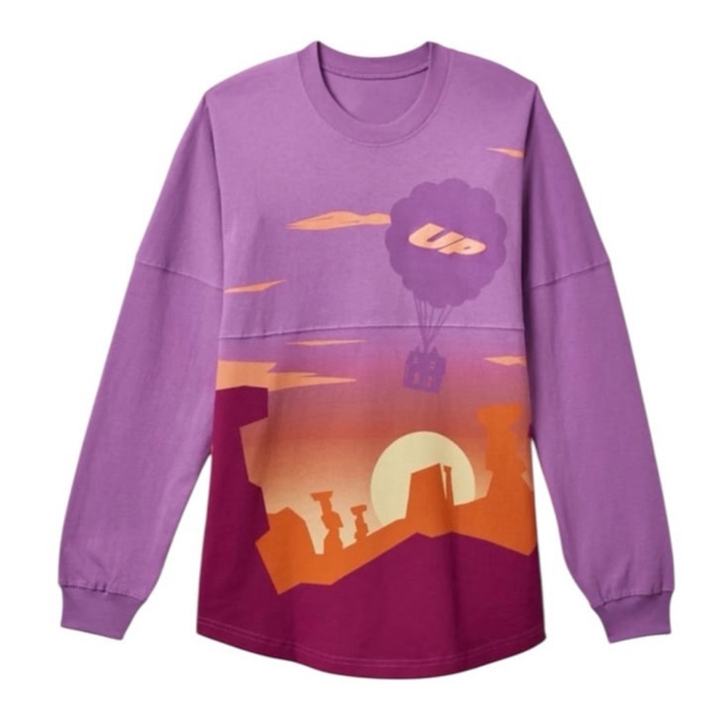 Disney Pixar's Up Spirit Jersey-Paradise Falls- Adults Large NWT